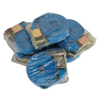 Umreifungsgurt, LC 800 daN, 6 m, 25 mm, mit Ratsche - 6 Stück Umreifungsgurt, LC 800 daN, 6 m, 25 mm, mit Ratsche - 6 Stück