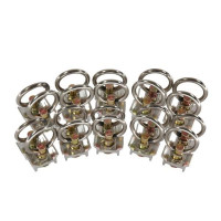 Endbeschlag mit Ring für Airlineschienen LC 900 daN, 20er Set Endbeschlag mit Ring für Airlineschienen LC 900 daN, 20er Set