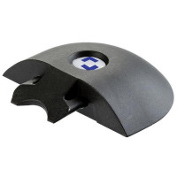 Endstück für Airlineschienen Halbrundprofil, Premium, Farbe schwarz Endstück für Airlineschienen Halbrundprofil, Premium, Farbe schwarz