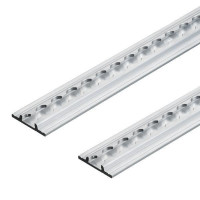 Airlineschiene, Flachprofil Premium Light, Länge 2 m, 2er Set Airlineschiene, Flachprofil Premium Light, Länge 2 m, 2er Set
