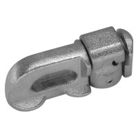 Doppel-Endbeschlag für Airlineschiene LC 1100 daN Doppel-Endbeschlag für Airlineschiene LC 1100 daN