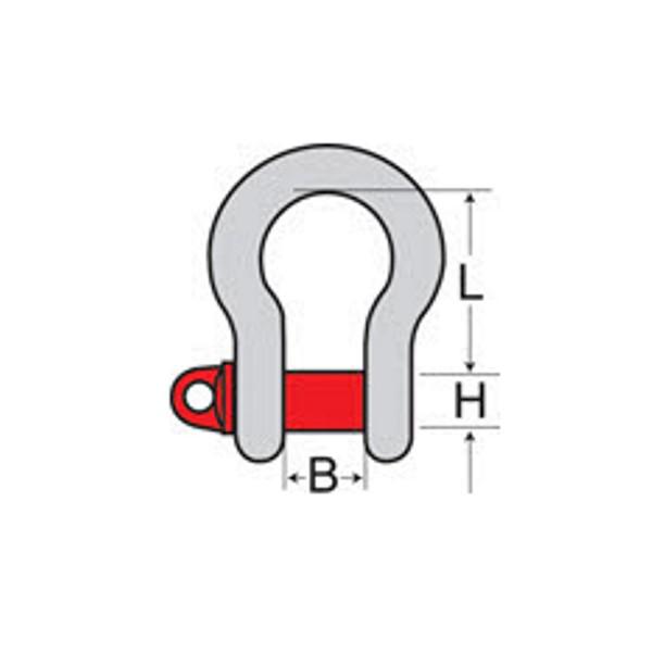 Schäkel Tragkraft 2000 kg - kaufen