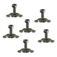 Schraubfitting für Airlineschienen, M8, Gewindelänge 20 mm, 6er Set Schraubfitting für Airlineschienen, M8, Gewindelänge 20 mm, 6er Set