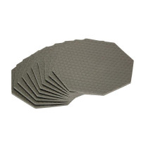 10er Set Black-Cat Panther Antirutschmatte 8-kant-Ladungssicherungs-Pad 15 x 15 cm 10er Set Black-Cat Panther Antirutschmatte 8-kant-Ladungssicherungs-Pad 15 x 15 cm