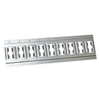 Kombi-Zurrschiene, Aluminium eloxiert, Länge 45 cm Kombi-Zurrschiene, Aluminium eloxiert, Länge 45 cm