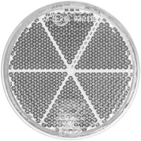 ASPÖCK Rückstrahler, rund, Ø 60 mm, weiß, selbstklebend - 15-5410-017 ASPÖCK Rückstrahler, rund, Ø 60 mm, weiß, selbstklebend - 15-5410-017