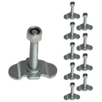 Schraubfitting plus für Airlineschienen, M8 x 45 mm, BS 1000 daN, 10er Set Schraubfitting plus für Airlineschienen, M8 x 45 mm, BS 1000 daN, 10er Set