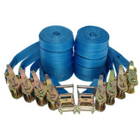 Umreifungsgurt, LC 2000 daN, 8 m, 35 mm, mit Ratsche - 10 Stück Umreifungsgurt, LC 2000 daN, 8 m, 35 mm, mit Ratsche - 10 Stück