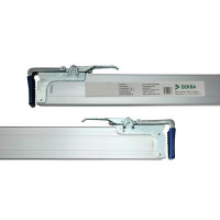 Zwischenwandverschluss / Spannbrett, Alu, 1,50 - 1,80 m, 2-teilig, DEKRA zertifiziert Zwischenwandverschluss / Spannbrett, Alu, 1,50 - 1,80 m, 2-teilig, DEKRA zertifiziert