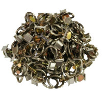 Endbeschlag mit Ring für Airlineschienen LC 900 daN, 50er Set Endbeschlag mit Ring für Airlineschienen LC 900 daN, 50er Set