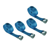 Umreifungsgurt, LC 700 daN, 6 m, 35 mm, mit Klemmschloss - 4er Set Umreifungsgurt, LC 700 daN, 6 m, 35 mm, mit Klemmschloss - 4er Set