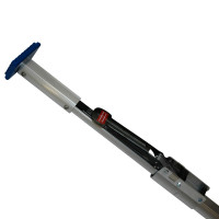 SAM 46 Profi - Klemmbalken, Alu, 1550 - 2050 mm, beidseitig blauer Gummifuß, eckig SAM 46 Profi - Klemmbalken, Alu, 1550 - 2050 mm, beidseitig blauer Gummifuß, eckig