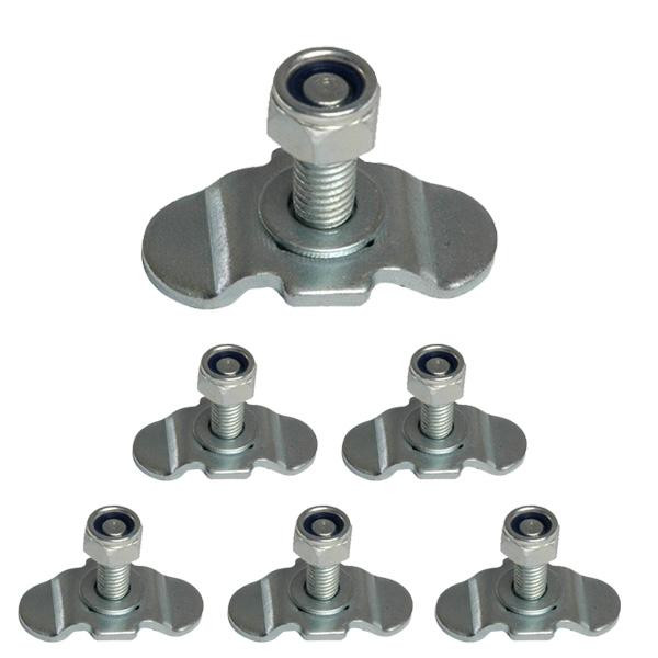 Schraubfitting plus für Airlineschienen, M8 x 20 mm, BS 1000 daN, 6er Set