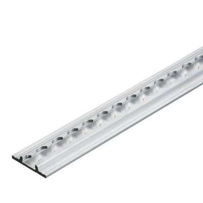 Produktbild von Hebitod Airlineschienen Set – 4x 1m Alu-Schiene Halbrund, Mit 10 Ringen & 8 Endkappen, TÜV-geprüft