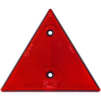 ASPÖCK Dreieckrückstrahler, rot, mit 2 Schraublöchern - 15-5400-007 ASPÖCK Dreieckrückstrahler, rot, mit 2 Schraublöchern - 15-5400-007