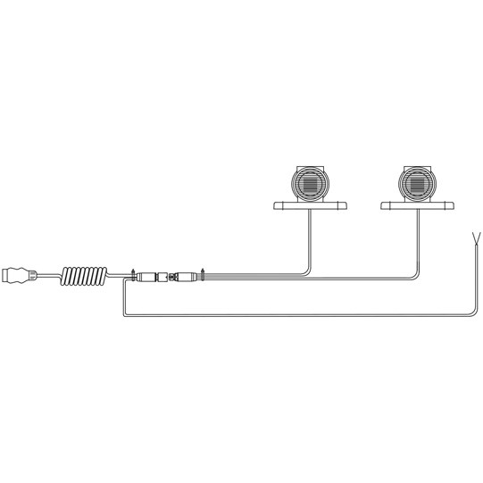 ASPÖCK Beleuchtungs-Set für Überbreitentafeln, 2 x Superpoint III - 58-1955-004