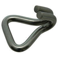 Edelstahl Doppelspitzhaken, LC 1500 daN, Gurtbreite 50 mm Edelstahl Doppelspitzhaken, LC 1500 daN, Gurtbreite 50 mm