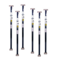 Klemmbalken, Stahl, 2-fach verstellbar 1,24 - 2,74 m, 6er Set Klemmbalken, Stahl, 2-fach verstellbar 1,24 - 2,74 m, 6er Set