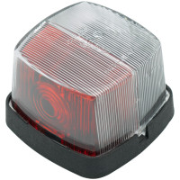 ASPÖCK Squarepoint, 12 V, rot/weiß, o. Leuchtmittel, m. Tülle - 21-5700-007 ASPÖCK Squarepoint, 12 V, rot/weiß, o. Leuchtmittel, m. Tülle - 21-5700-007