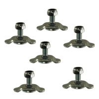 Schraubfitting für Airlineschienen, M8, Gewindelänge 15 mm, 6er Set Schraubfitting für Airlineschienen, M8, Gewindelänge 15 mm, 6er Set