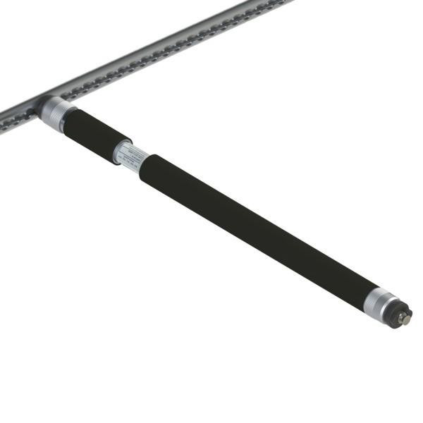 Airline-Beam - Sperrbalken für Airlineschienen 1500 - 2060 mm, Schutz blau oder schwarz