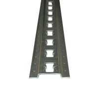 Vertikale Kombi-Ankerschiene, 3 m, (Zuschnitt) Vertikale Kombi-Ankerschiene, 3 m, (Zuschnitt)