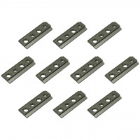 Nutenstein Edelstahl V2A mit M6 + M8 Gewinde für Airlineschienen, 10er Set Nutenstein Edelstahl V2A mit M6 + M8 Gewinde für Airlineschienen, 10er Set