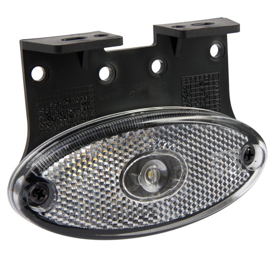 ASPÖCK Flatpoint II LED, 12 V, weiß, 0,50 m, DC, 90°Winkel Z - 31-6969-007