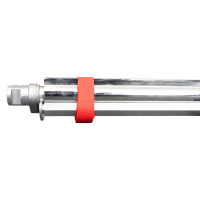 Kleiderstange f. Schlüssellochsystem, 2420 - 2510 mm, 350 daN, verchromt Kleiderstange f. Schlüssellochsystem, 2420 - 2510 mm, 350 daN, verchromt