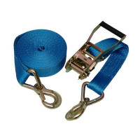 Spanngurt / Zurrgurt, LC 2500/5000 daN, 8 m, 50 mm, 2-teilig, mit Zurrhaken Spanngurt / Zurrgurt, LC 2500/5000 daN, 8 m, 50 mm, 2-teilig, mit Zurrhaken