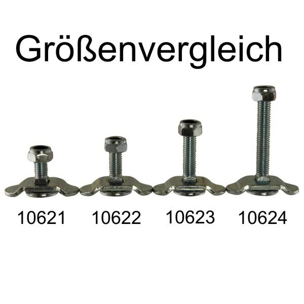 Industrie-Planet Zurrösen Schraubfitting 15mm, für Airlineschiene, 800kg, 4  Stück – Böttcher AG