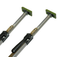 Klemmbalken, Aluminium, 42 mm, verstellbar 1,30 - 1,67 m, 2er Set Klemmbalken, Aluminium, 42 mm, verstellbar 1,30 - 1,67 m, 2er Set