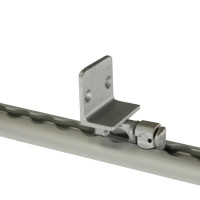 Palettenstopp, Stahl, für Airlinesystem Palettenstopp, Stahl, für Airlinesystem