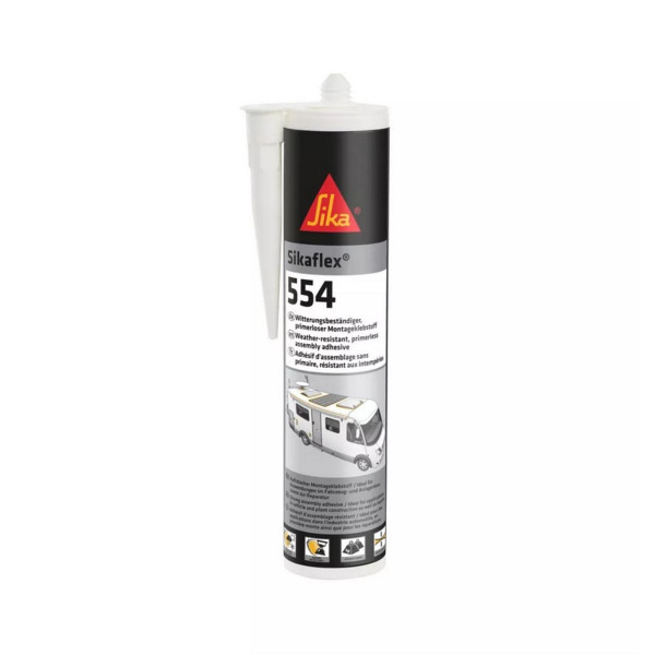 Sikaflex® - 554, 300 ml Kartusche, Farbe schwarz