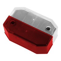 ASPÖCK Lichtscheibe Flexipoint I, rot/weiß - 18-8165-037 ASPÖCK Lichtscheibe Flexipoint I, rot/weiß - 18-8165-037