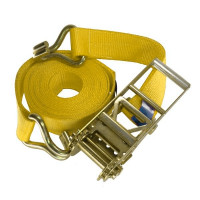 Spanngurt / Zurrgurt, LC 5000/10000 daN, 4 m, 75 mm, 2-teilig, Doppelspitzhaken Spanngurt / Zurrgurt, LC 5000/10000 daN, 4 m, 75 mm, 2-teilig, Doppelspitzhaken