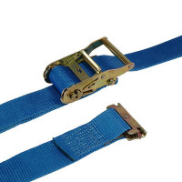 Spanngurt / Zurrgurt, LC 750/1500 daN, 5 m, 50 mm, 2-teilig, Beschlag f. Kombi-Zurrschiene Spanngurt / Zurrgurt, LC 750/1500 daN, 5 m, 50 mm, 2-teilig, Beschlag f. Kombi-Zurrschiene