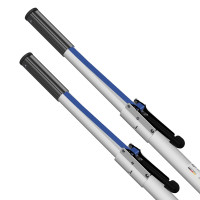 SAM 55 Profi - Klemmbalken, Alu, 2100 – 2550 mm, beidseitig runder Gummifuß - 2er Set SAM 55 Profi - Klemmbalken, Alu, 2100 – 2550 mm, beidseitig runder Gummifuß - 2er Set