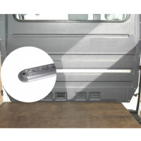 Airlineschiene f. Trennwand MB Sprinter / VW LT o.ä. inkl. Endstücke + 4 Endbeschläge Airlineschiene f. Trennwand MB Sprinter / VW LT o.ä. inkl. Endstücke + 4 Endbeschläge