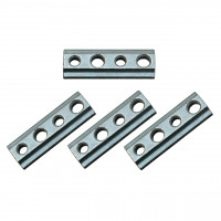 Nutenstein mit M6 + M8 Gewinde für Airlineschiene, Stahl verzinkt, 4er Set Nutenstein mit M6 + M8 Gewinde für Airlineschiene, Stahl verzinkt, 4er Set