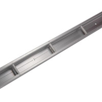 Stäbchenzurrschiene, Alu, schmale Ausführung, Länge 3 m Stäbchenzurrschiene, Alu, schmale Ausführung, Länge 3 m