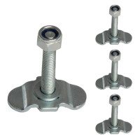 Schraubfitting plus für Airlineschienen, M8 x 45 mm, BS 1000 daN, 4er Set Schraubfitting plus für Airlineschienen, M8 x 45 mm, BS 1000 daN, 4er Set