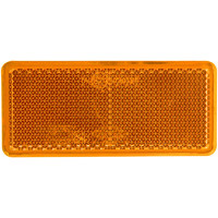 ASPÖCK Rückstrahler, eckig, 90 x 40 mm, gelb, selbstklebend - 15-5432-017 ASPÖCK Rückstrahler, eckig, 90 x 40 mm, gelb, selbstklebend - 15-5432-017