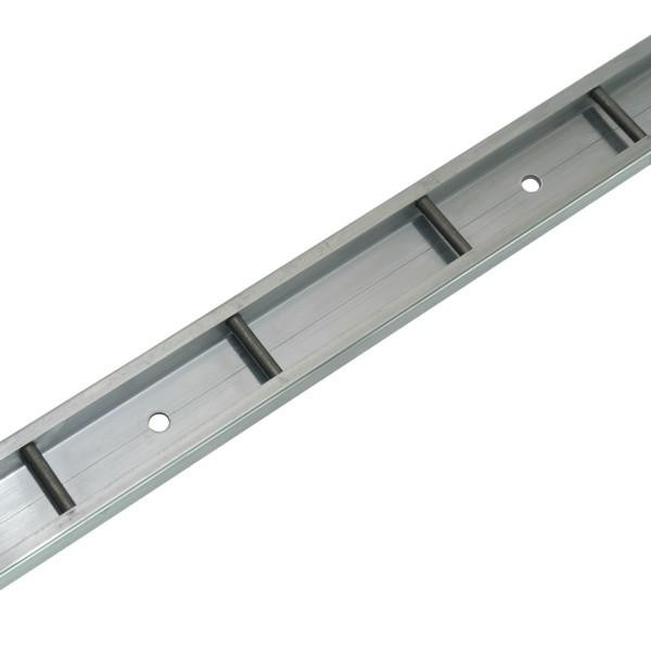 Stäbchenzurrschiene, Aluminium, Länge 3 m (Zuschnitt)