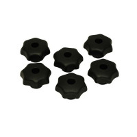 Sterngriff, klein, M8, für Schraubfitting in Airlineschiene - 6er Set Sterngriff, klein, M8, für Schraubfitting in Airlineschiene - 6er Set