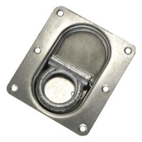 Zurrpunkt / Zurröse doppelseitig versenkend, Zugkraft 1000 daN Zurrpunkt / Zurröse doppelseitig versenkend, Zugkraft 1000 daN