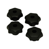 Sterngriff, klein, M8, für Schraubfitting in Airlineschiene - 4er Set Sterngriff, klein, M8, für Schraubfitting in Airlineschiene - 4er Set