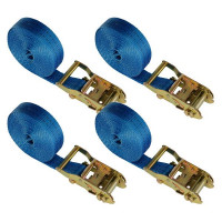 Umreifungsgurt, LC 2000 daN, 6 m, 35 mm, mit Ratsche - 4 Stück Umreifungsgurt, LC 2000 daN, 6 m, 35 mm, mit Ratsche - 4 Stück