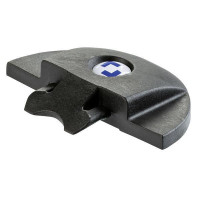 Endstück für Airlineschienen Flachprofil, Premium light, Farbe schwarz Endstück für Airlineschienen Flachprofil, Premium light, Farbe schwarz