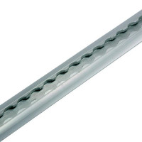 Airlineschiene, Halbrundprofil, eloxiert, ungebohrt, Länge 2 m Airlineschiene, Halbrundprofil, eloxiert, ungebohrt, Länge 2 m